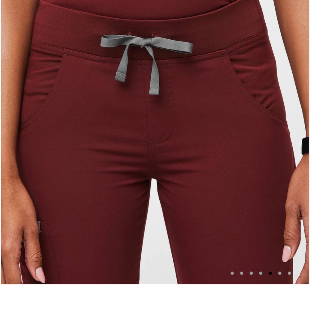 Figs scrub pants EXTRA PAIR OF BURGUNDY SCRUB PANTS WITH PURCHASE